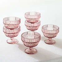 Archie Glass Coupes (Set of 6) | West Elm