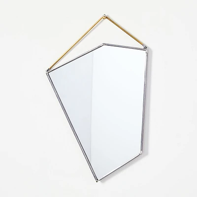 SZKLO Glass Geo Rock Mirrors | West Elm