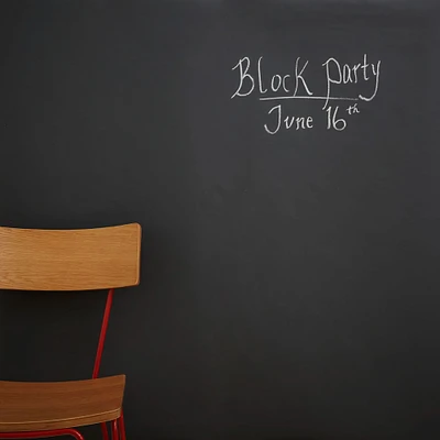 Chalkboard Panel Wallpaper | West Elm