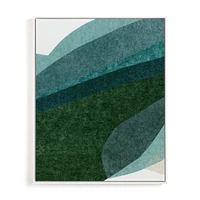 "Rippling Fields" Framed Art by Minted for West Elm |