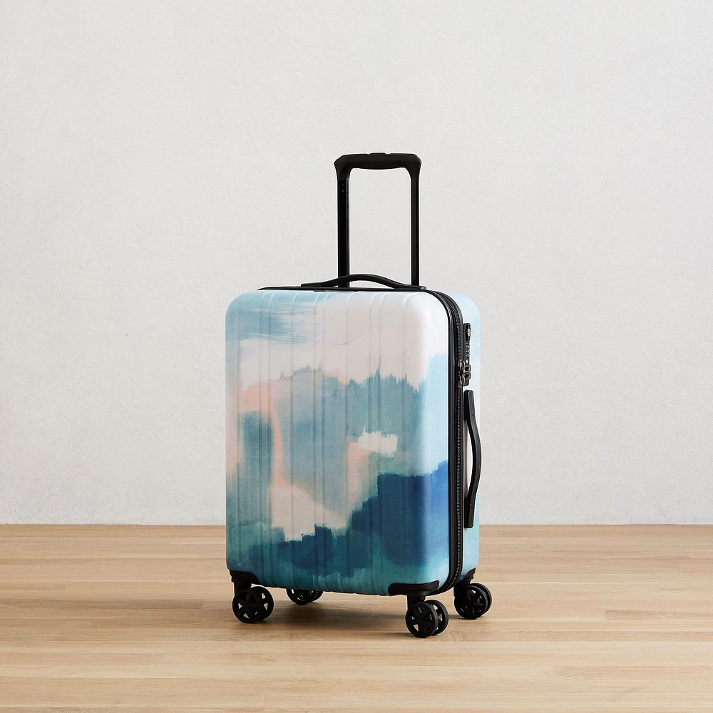 West Elm Carry On Luggage - Watercolor | West Elm