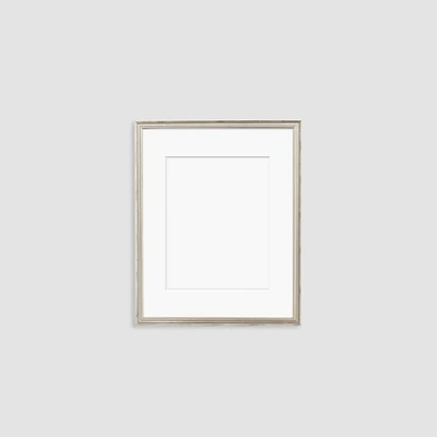 Simply Framed Gallery Frame, Antique Silver/Mat, 16"X20"