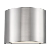 Curved Metal LED Sconce | West Elm