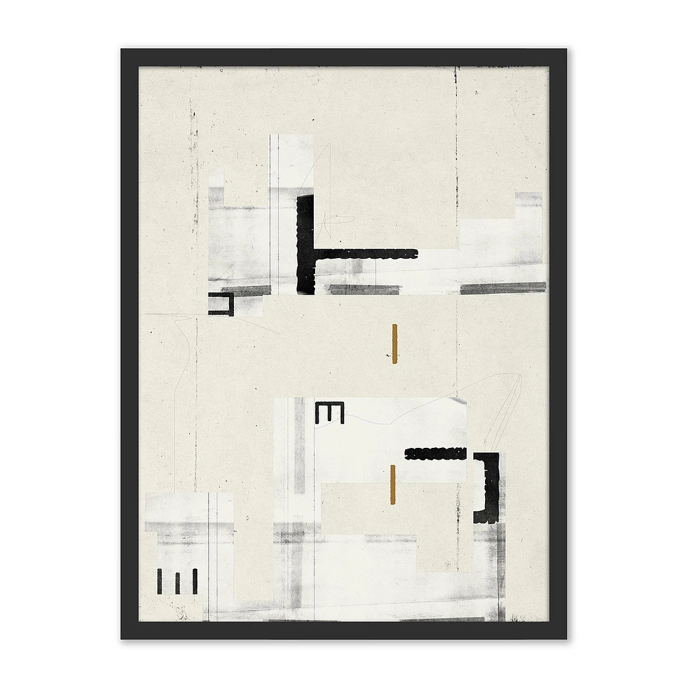 Text and Letter 2 Framed Wall Art by Coup d'Esprit Ltd. | West Elm