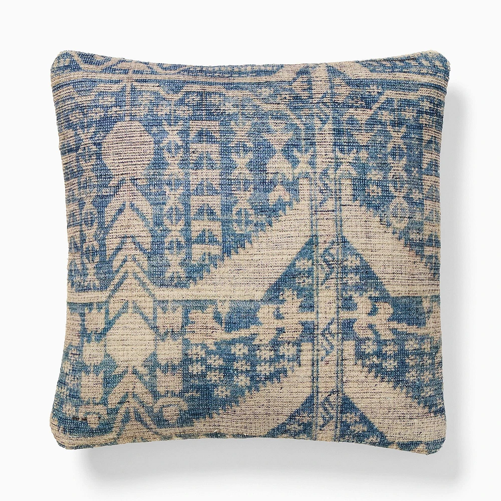 Gabi Pillow Cover, 20x20, Indigo