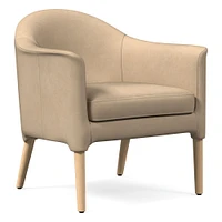 Marlo Leather Chair | West Elm