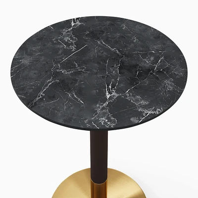 Orbit Restaurant Round Bar Table - Porcelain | West Elm