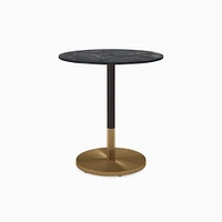 Orbit Restaurant Round Dining Table - Porcelain | West Elm