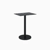 Orbit Restaurant Rectangle Bar Table - Porcelain | West Elm