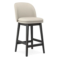 Wayne Swivel Armless Bar & Counter Stools | West Elm