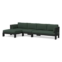 Caldera Aluminum Outdoor -Piece Chaise Sectional Cushion Covers | West Elm