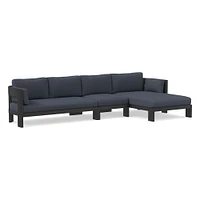 Caldera Aluminum Outdoor -Piece Chaise Sectional Cushion Covers | West Elm