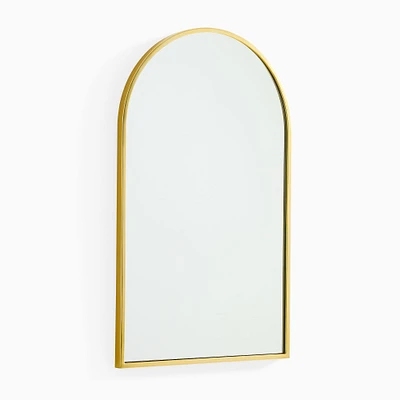 Metal Frame Arched Wall Mirror | West Elm