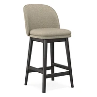 Wayne Swivel Armless Bar & Counter Stools | West Elm