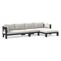 Caldera Aluminum Outdoor -Piece Chaise Sectional Cushion Covers | West Elm