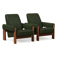 Nils Chair, Saddle Leather, Nut, Cool Walnut