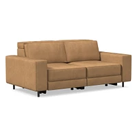 Axel Motion Reclining Leather Sofa (78") | West Elm