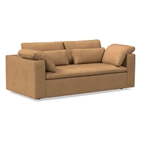 Harmony Modular Leather Sofa (82"–92") | West Elm