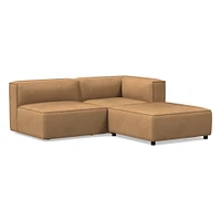 Remi Leather Piece Sectional | Sofa With Chaise West Elm