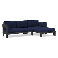 Caldera Aluminum Outdoor -Piece Chaise Sectional Cushion Covers | West Elm