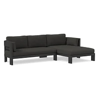 Caldera Aluminum Outdoor -Piece Chaise Sectional Cushion Covers | West Elm