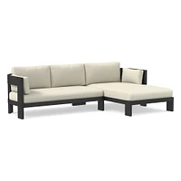 Caldera Aluminum Outdoor -Piece Chaise Sectional Cushion Covers | West Elm