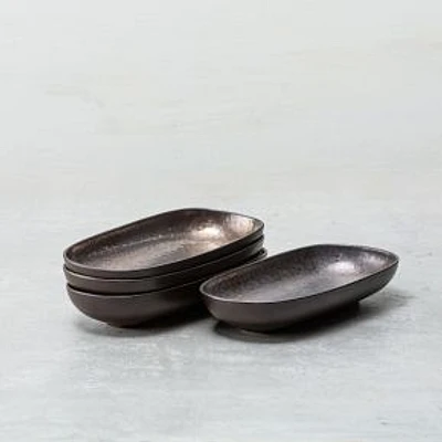 Nivo Metallic Low Serve Bowl