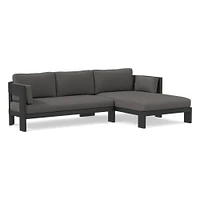 Caldera Aluminum Outdoor -Piece Chaise Sectional Cushion Covers | West Elm