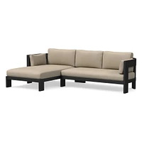 Caldera Aluminum Outdoor -Piece Chaise Sectional Cushion Covers | West Elm