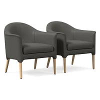 Marlo Leather Chair | West Elm