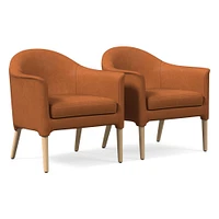 Marlo Leather Chair | West Elm