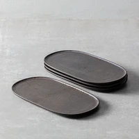 Nivo Metallic Coupe Serve Platter | West Elm