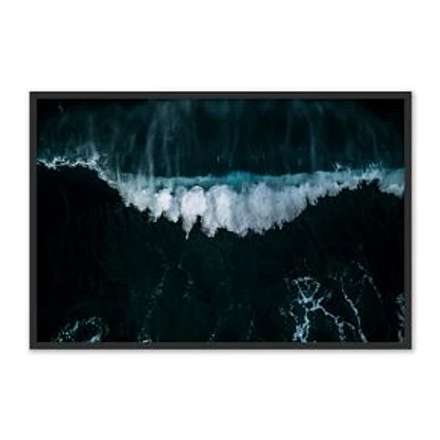 Wave Break 4 By Michael Schauer, Wall Art, 39" X 25.5"