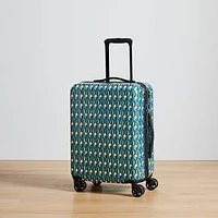 West Elm Hardside Suitcase, Geo Print