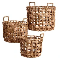 Lucia Baskets, Set Of 3