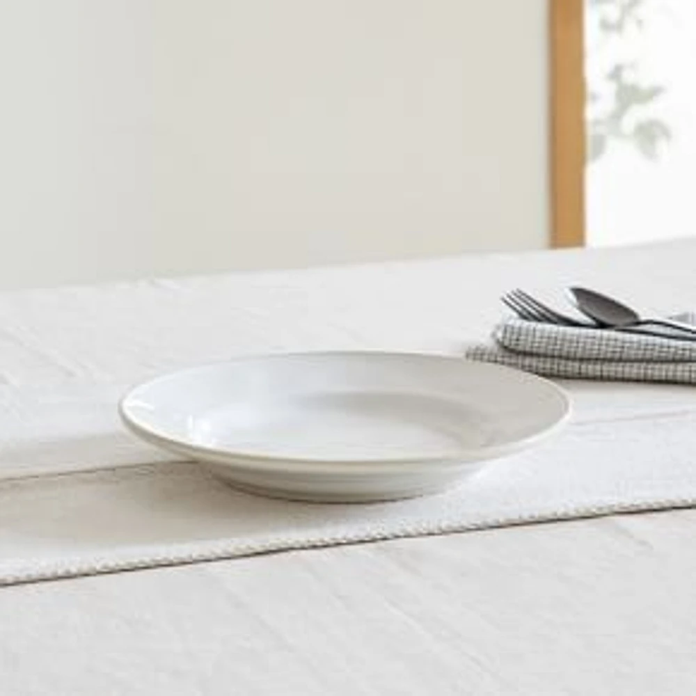 Astoria Salad Plate, Set of 4, White & Cream