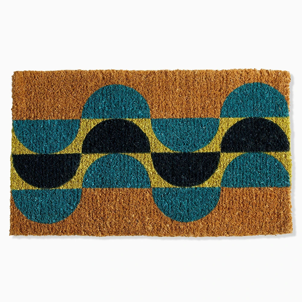 Half Circles Doormat | West Elm