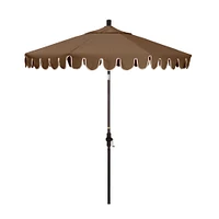 Scallop Edge Outdoor Umbrella (9') | West Elm