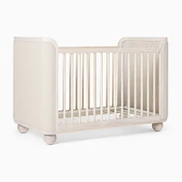 Joseph Altuzarra Sphere Foot Upholstered Crib | West Elm