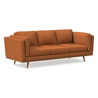 Zander Leather Sofa (90") | West Elm