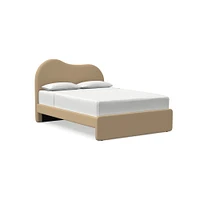 Alba Asymmetric Upholstered Bed | West Elm