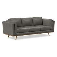 Zander Leather Sofa (90") | West Elm