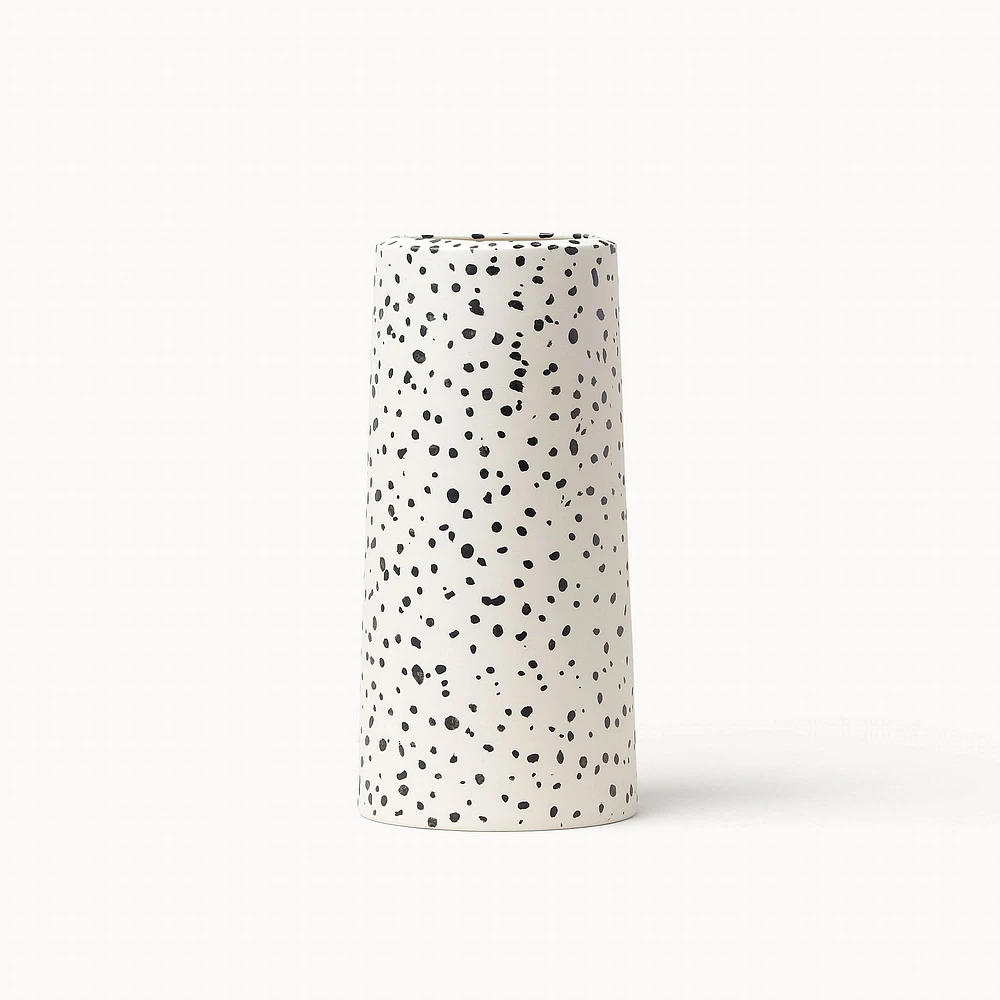 Franca NYC Speckled Pillar Vase | West Elm