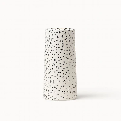 Franca NYC Speckled Pillar Vase | West Elm