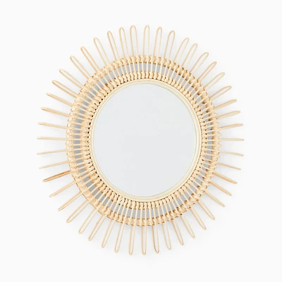 Elinor Rattan Wall Mirror | West Elm