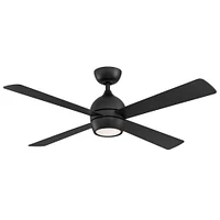 Kwad Ceiling Fan, Black, 52"