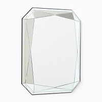 Faceted Emerald Cut Wall Mirror | West Elm