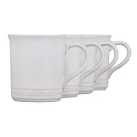 Le Creuset Mugs, Flame, 14 oz., Set of 4