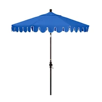 Scallop Edge Outdoor Umbrella (9') | West Elm