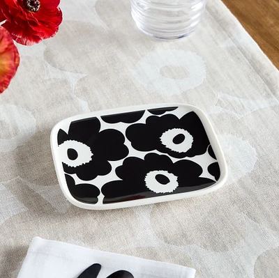 Marimekko Oiva Unikko Rectangle Plate | West Elm